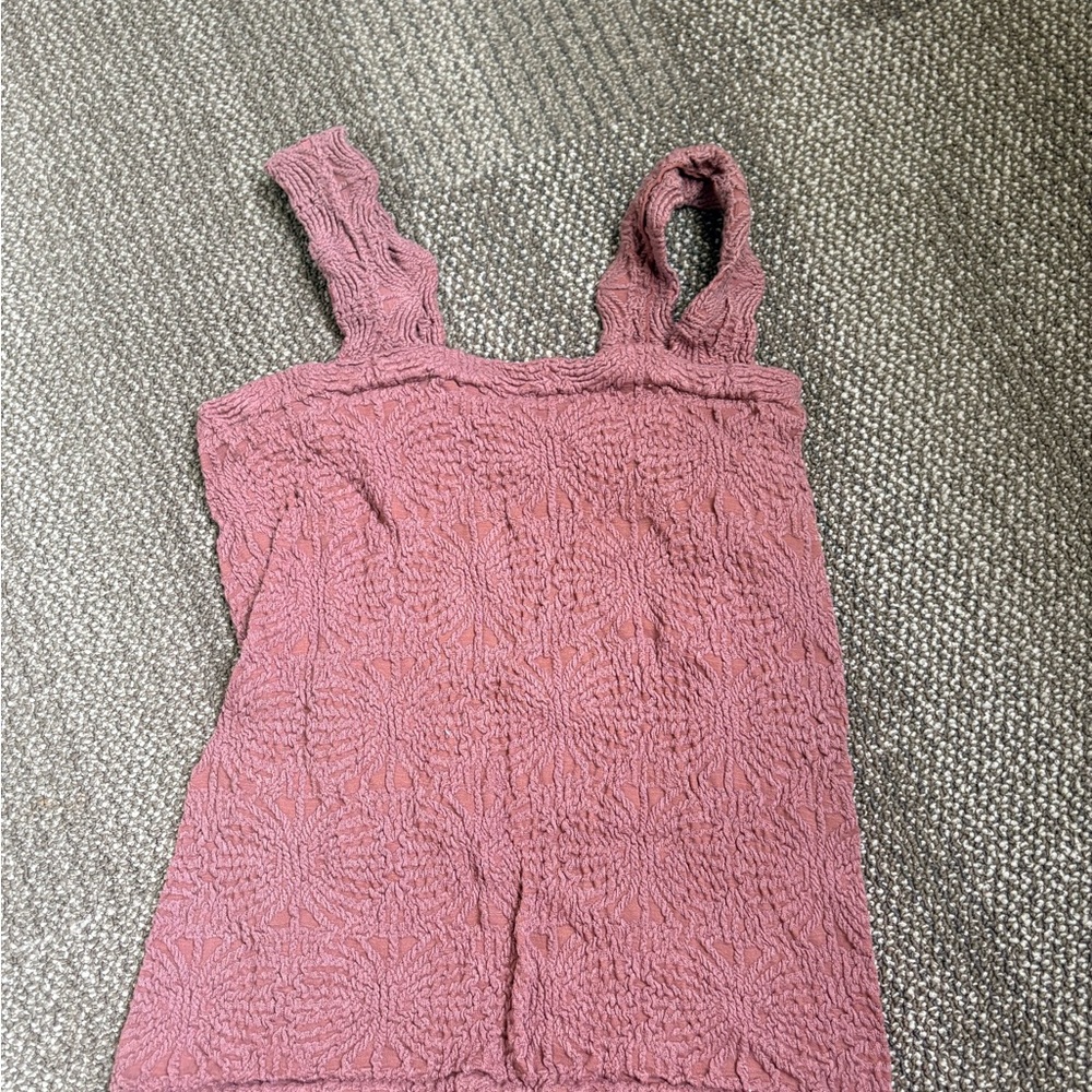 Pink Republic Textured Pink Camisole